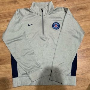 Nike PSG - Half Zip Grey Jacket